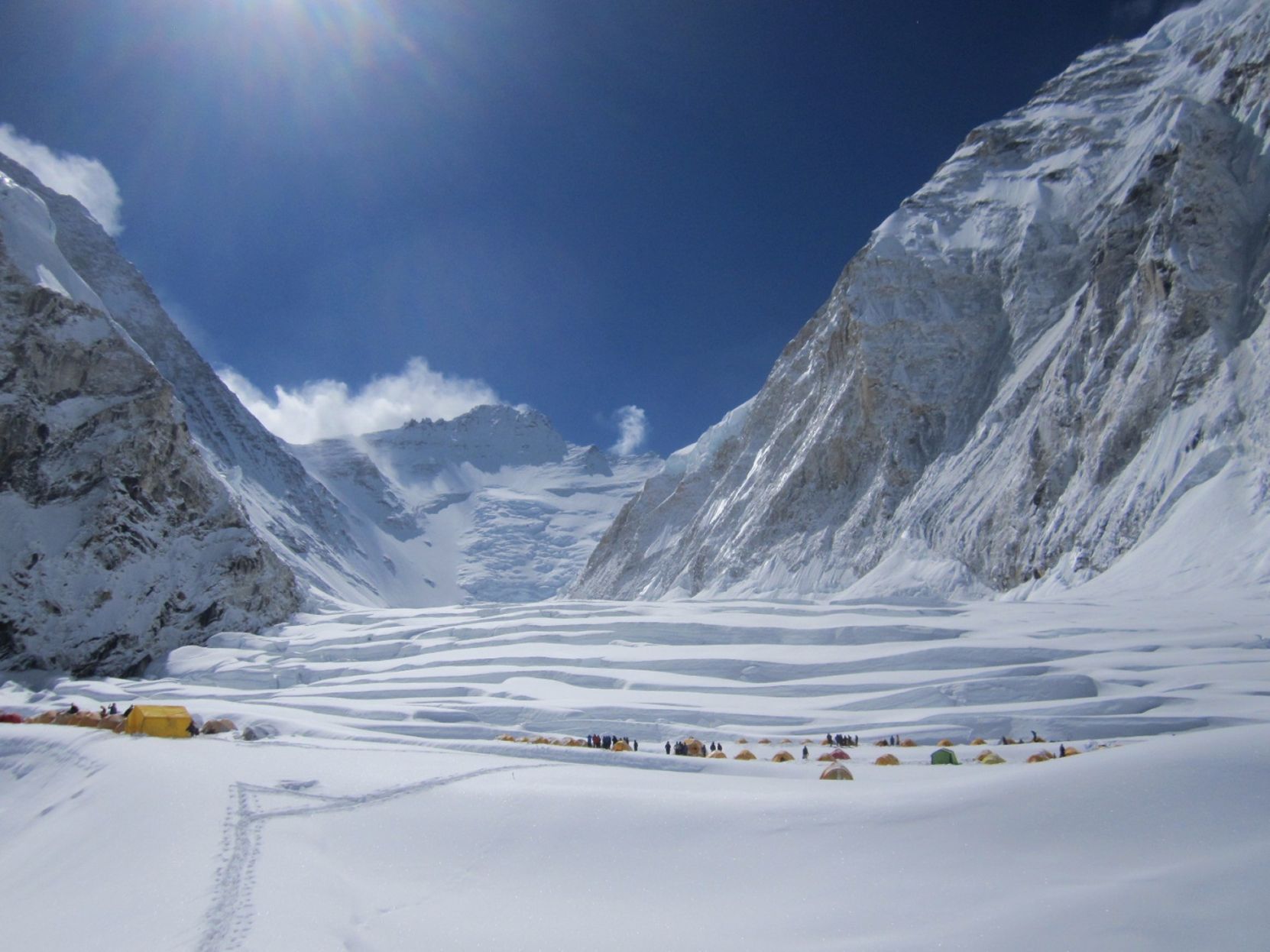 Climbing Mount Everest